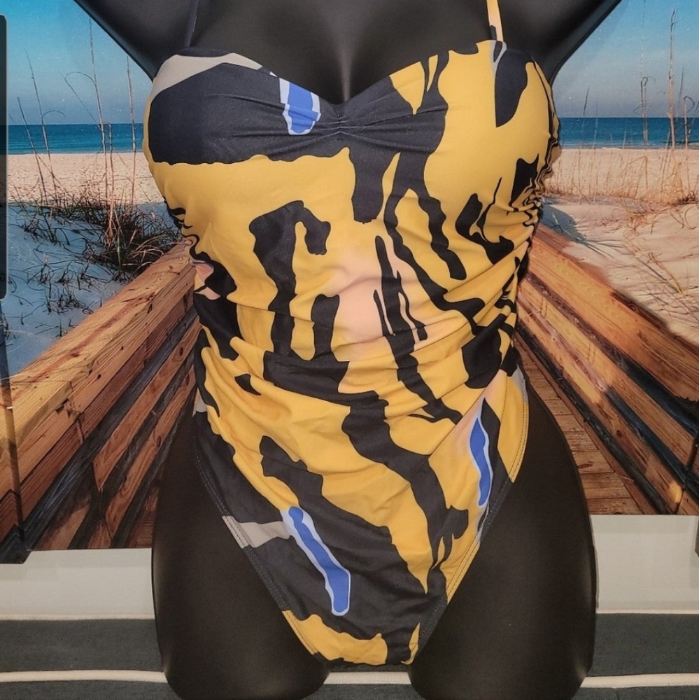 Matte collection one piece swimsuit